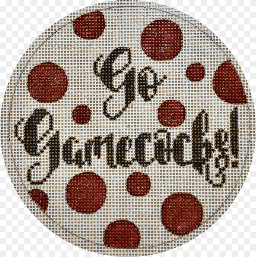 1599x1600 Go Gamecocks Circle, Embroidery, Home Decor, Pattern, Stitch Clipart PNG