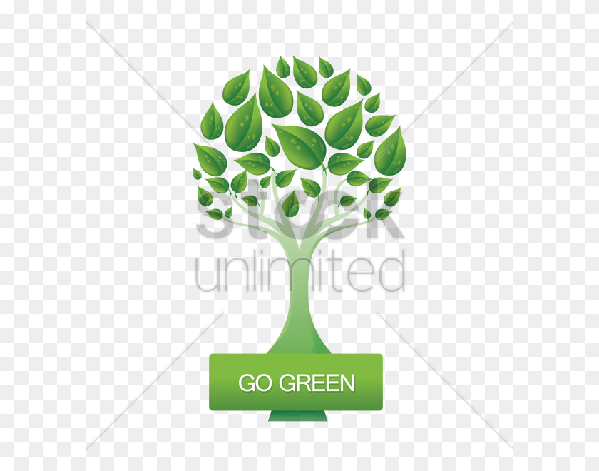 600x600 Go Green Vector Go Green Tree, Planta, Hoja, Vegetación Hd Png