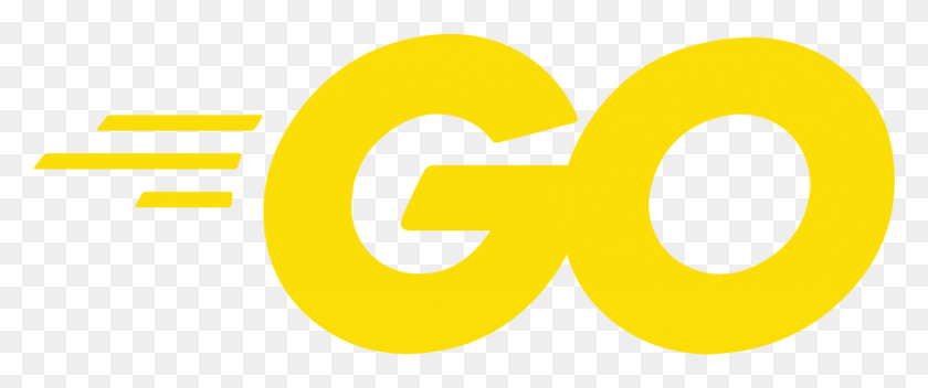 857x321 Go Logo Yellow Circle, Symbol, Trademark, Text HD PNG Download