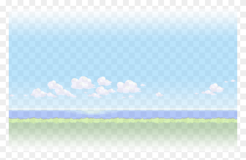3200x2000 Go Pikachueevee Also Changes Up Its Tradition 8 Bit Landscape, Nature, Azure Sky, Sky HD PNG Download