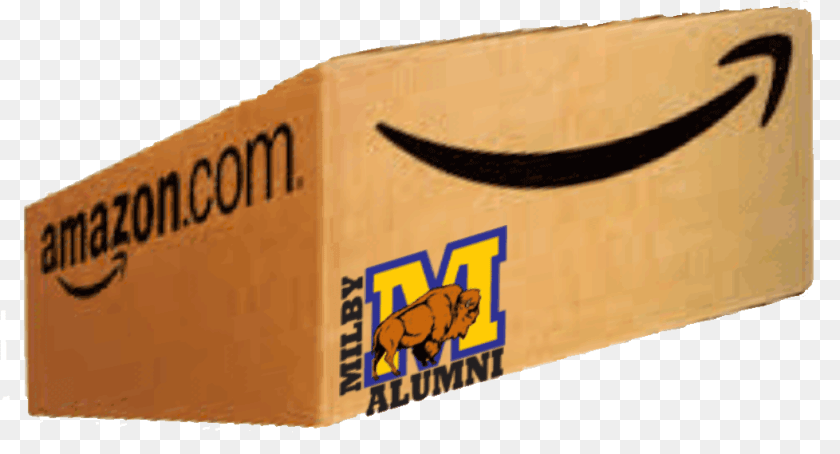 1053x569 Go To Amazon Smile, Box, Cardboard, Carton, Person Transparent PNG