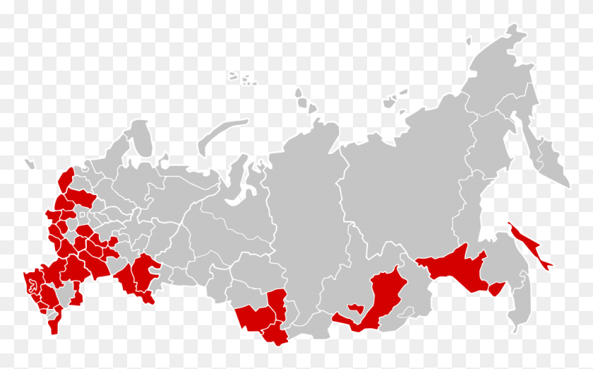 1007x597 Descargar Png / Mapa De Las Elecciones De Rusia 2000 Png