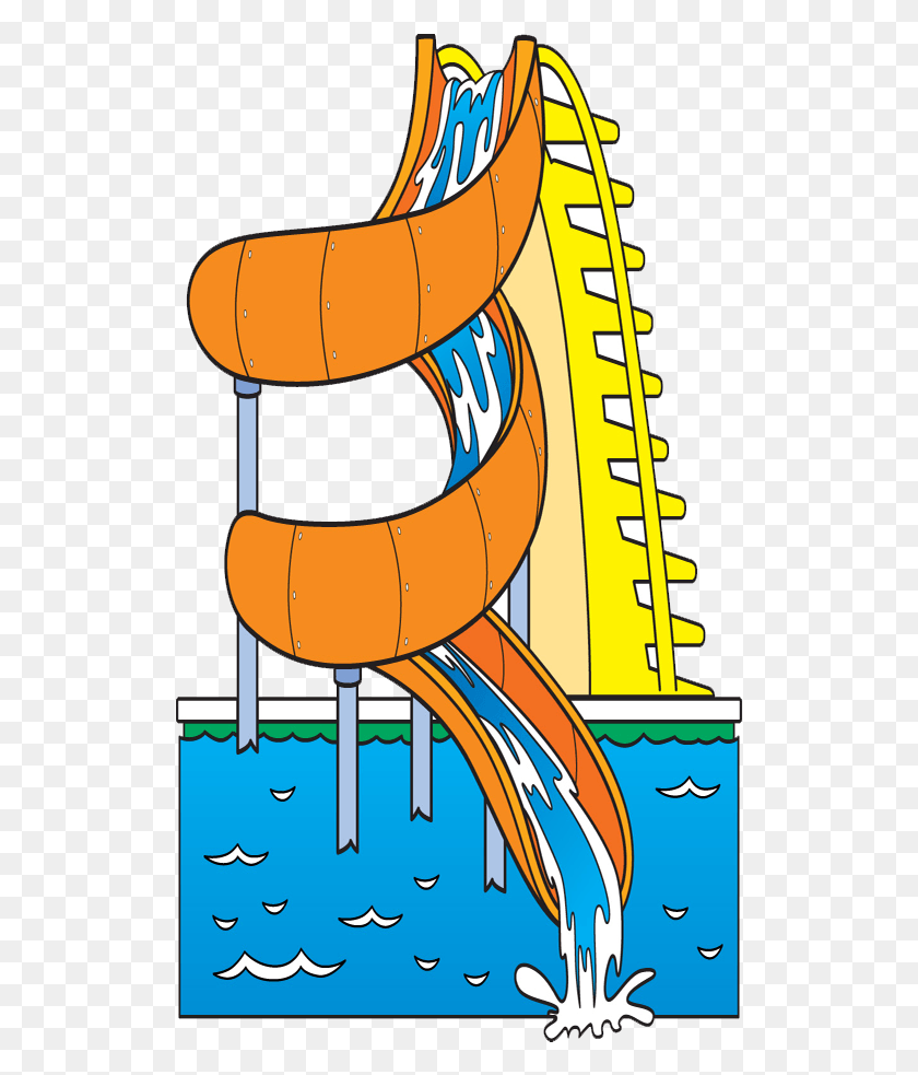 519x923 Go To Image Water Slide Clipart, Amusement Park, Roller Coaster, Coaster HD PNG Download
