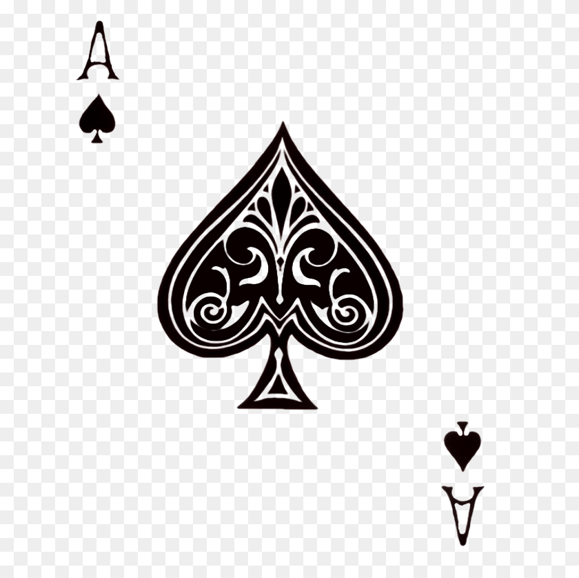 622x778 Go To Layer Gt New Layer Gt Choose Picture And Pick Up Ace Of Spades Card, Stencil, Label, Text HD PNG Download