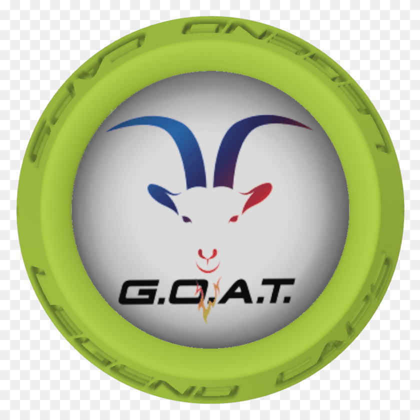 830x830 Goat Color Lacrosse Stick Lime End Cap Graphic Goat Head, Mammal, Animal, Light HD PNG Download