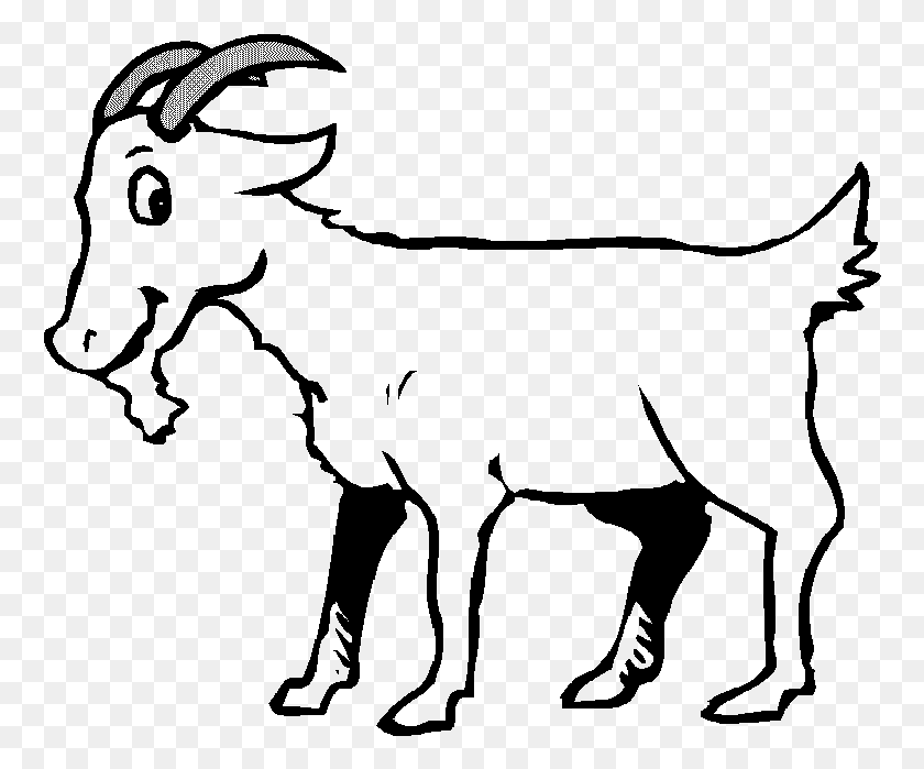 762x639 Goat Drawing Beautiful Image Drawing Skill Dibujo De Una Cabra, Gray, World Of Warcraft HD PNG Download