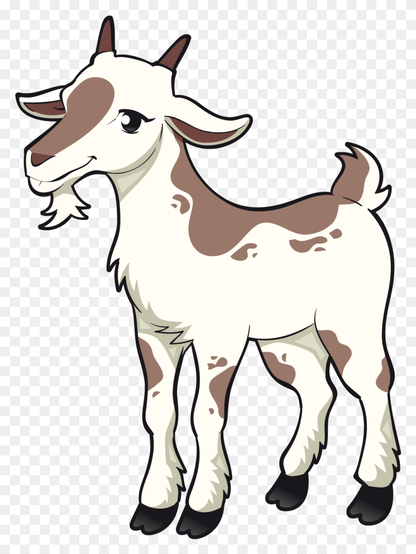 1006x1366 Goat Sheep Clip Art Goat Farm Animals Clipart, Mammal, Animal, Person HD PNG Download