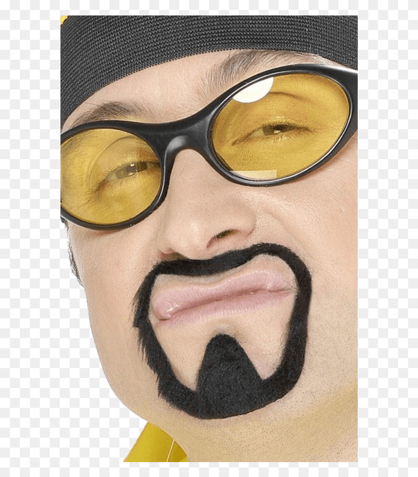 601x899 Goatee Rapper Beard Goatee Costume, Glasses, Accessories, Accessory HD PNG Download