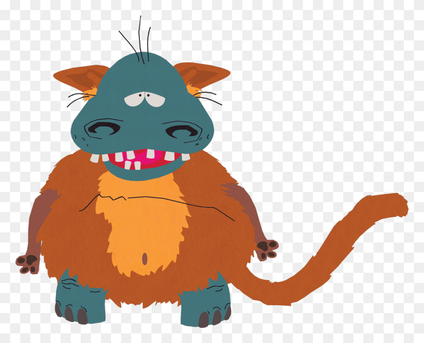 1338x1062 God South Park, Rodent, Mammal, Animal HD PNG Download