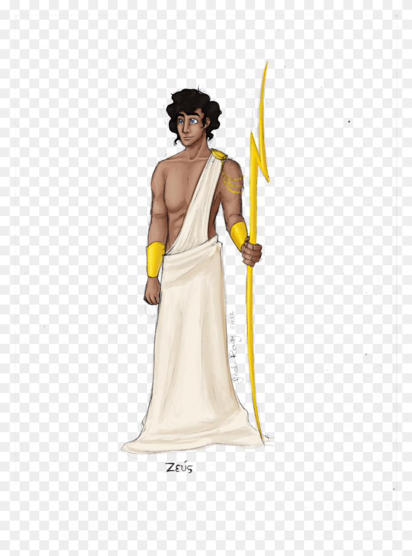 900x1238 God Zeus By Greek God Transparent, Clothing, Person HD PNG Download