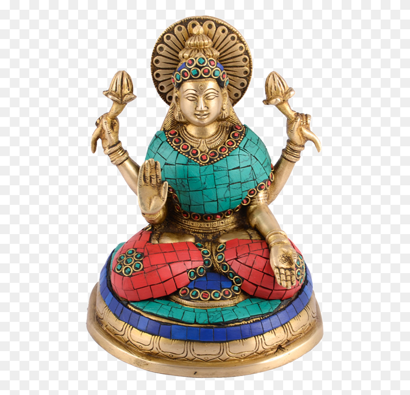 500x750 Goddess Sarasvati Zoom Sitting, Figurine, Statue, Sculpture HD PNG Download
