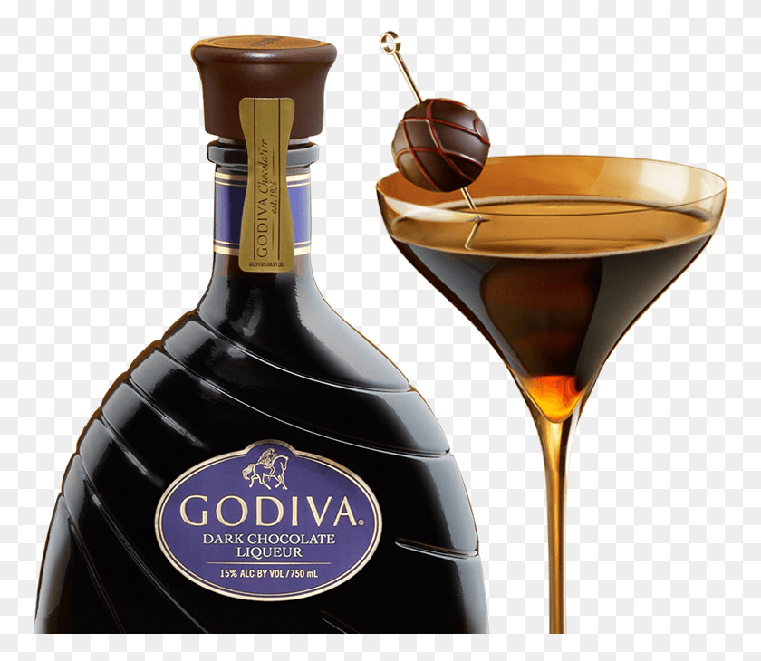 769x670 Godiva Dark Chocolate Liqueur Godiva Chocolate Liqueur, Liquor, Alcohol, Beverage HD PNG Download