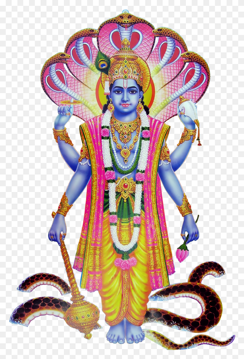 1062x1599 Боги Клипарты И Изображения Вишну Индуистский Бог, Человек, Человек, Толпа Hd Png Скачать