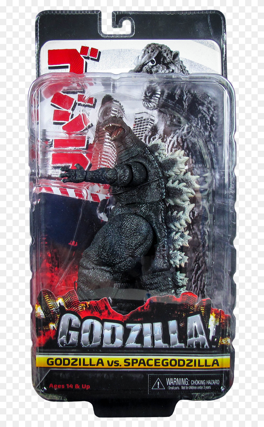 666x1300 Godzilla Vs Spacegodzilla Neca Godzilla, Crowd, Clothing, Apparel HD PNG Download