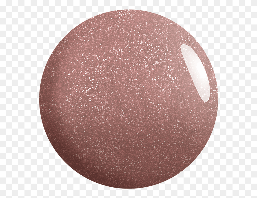 586x587 Going For The Rose Gold Gel Nail Polish Rose Gold Circle, Sphere, Astronomy, Outer Space HD PNG Download
