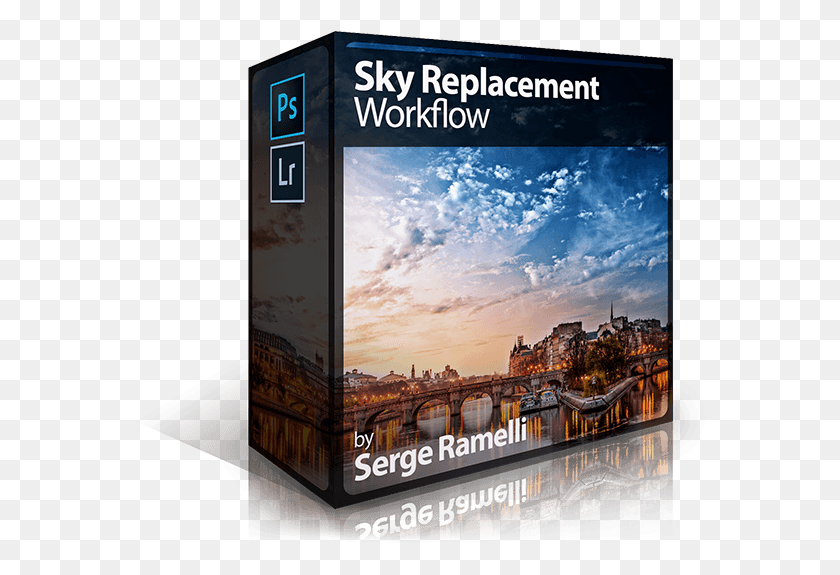 570x515 Going From Dreary To Dramatic With Sky Replacements Photoserge Sky Replacement Workflow, Text, Screen, Electronics HD PNG Download