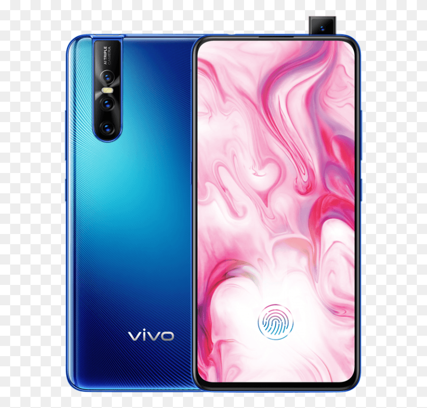 588x742 Going Notchless With The Vivo V15 Pro Vivo V15 Glamour Red, Mobile Phone, Phone, Electronics HD PNG Download