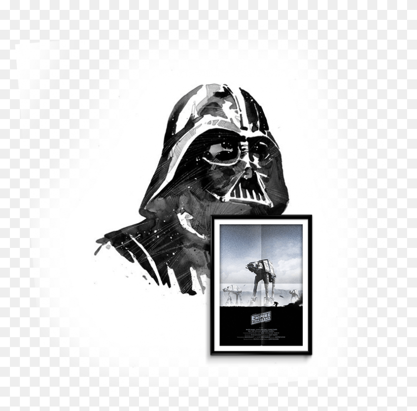 791x780 Going To Be The Worst Movie Of All Times Star Wars Stormtrooper And Darth Vader Drawing, Helmet, Clothing, Apparel HD PNG Download