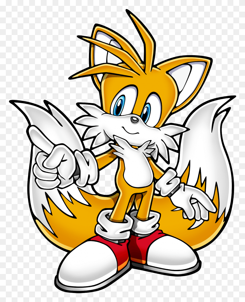 1489x1865 Going To Go With Tails As Many Of My Anthropomorphic Miles Tails Prower, Dragon, Emblem, Symbol HD PNG Download