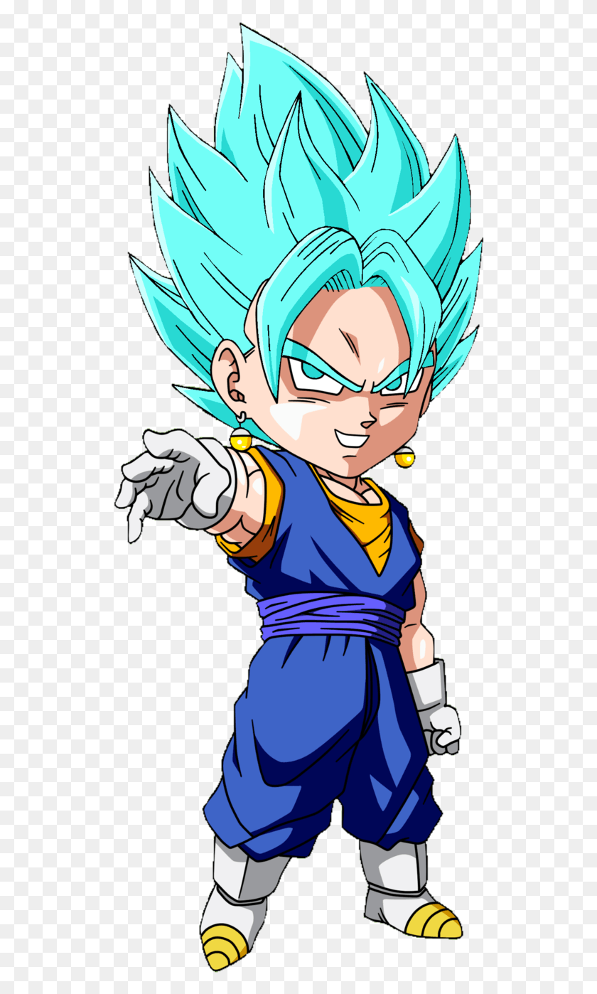 522x1338 Goku Anime Vegito Ssj Blue Chibi, Рука, Человек, Человек Hd Png Скачать