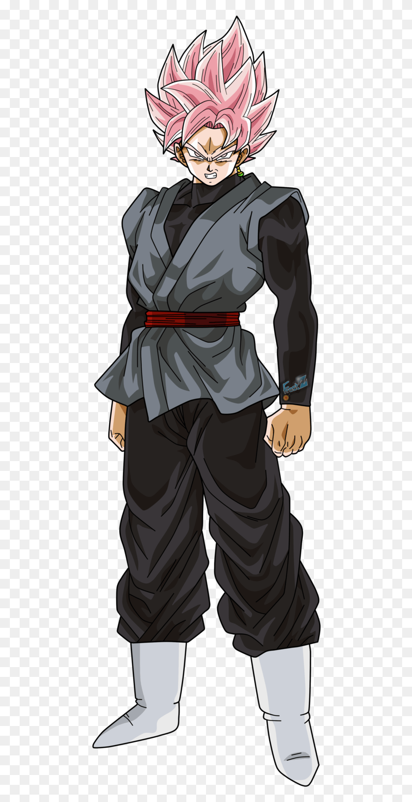468x1575 Goku Black Super Saiyan Rose By Chronofz, Одежда, Одежда, Ниндзя Png Скачать