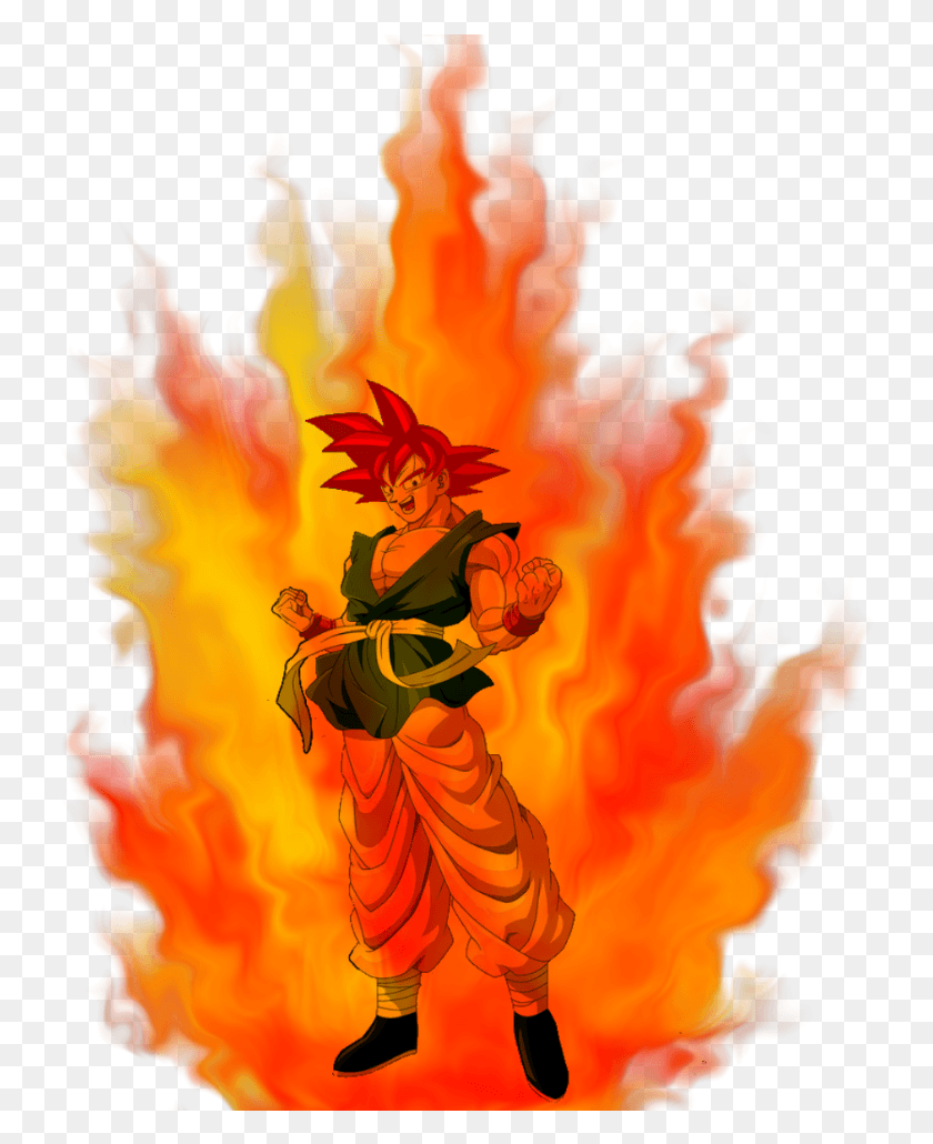 736x970 Goku God Aura Dbz God Aura, Fire, Flame, Bonfire HD PNG Download