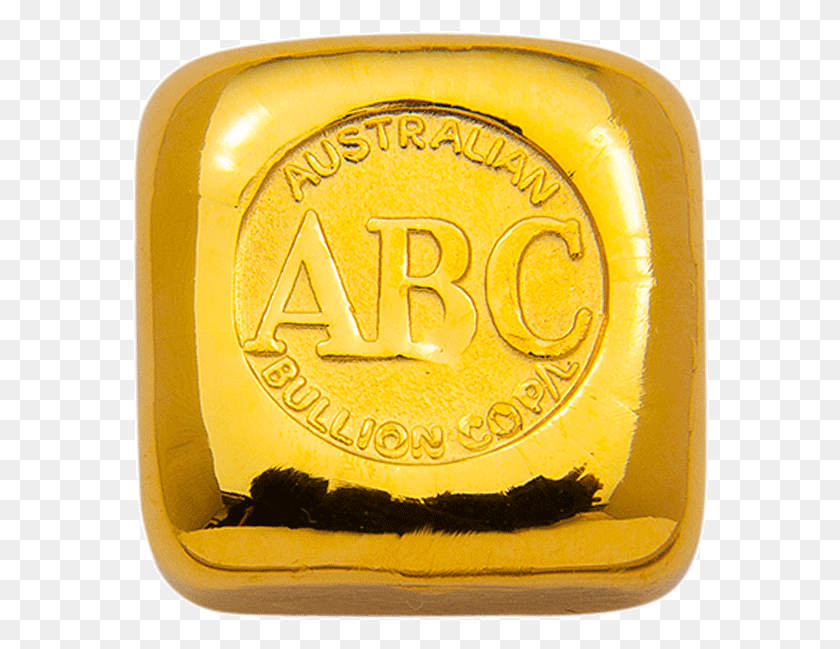 578x589 Gold 1 Oz Abc Gold Bar, Moneda, Dinero, Mano Hd Png