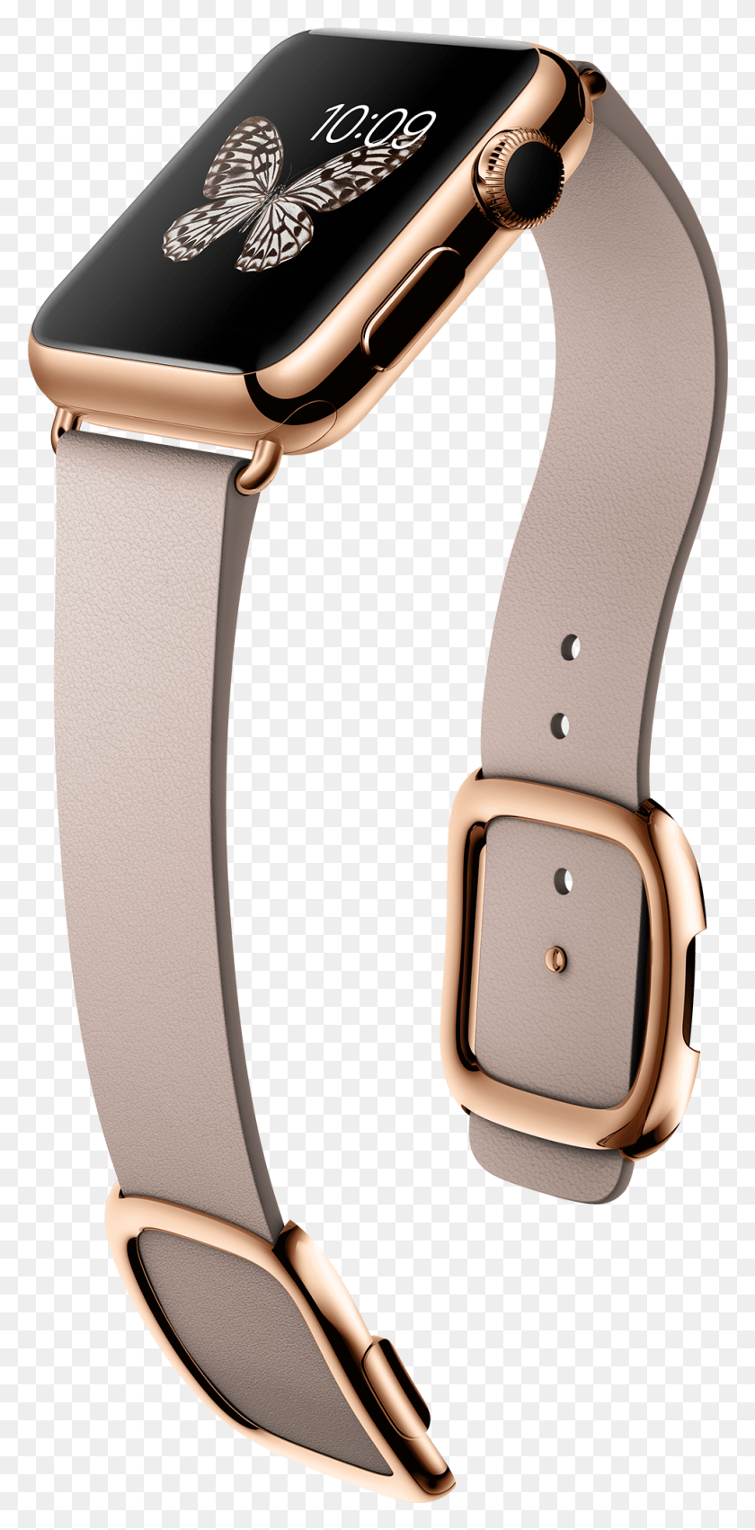 979x2062 Gold Apple Watch Edition In 38 Mm18k Rose Gold And Most Expensive Watch For Girls, Accessories, Accessory, Wristwatch HD PNG Download