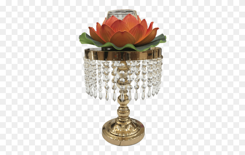 303x473 Gold Cake Stand Sacred Lotus, Flower, Plant, Blossom HD PNG Download
