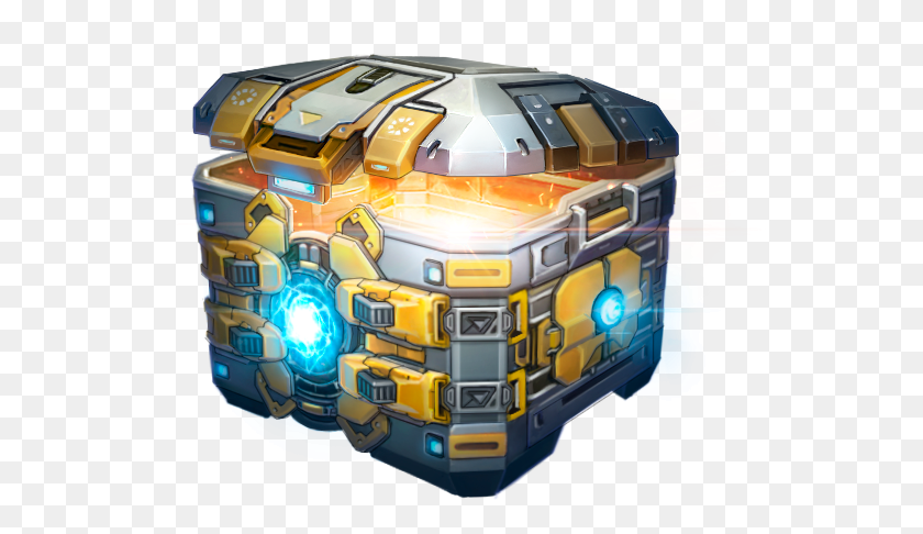 559x426 Gold Chest Has It All War Robots Chest, Toy, Transportation, Graphics HD PNG Download