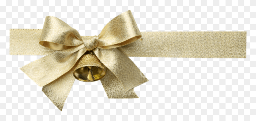 1301x566 Gold Christmas Ribbon Christmas Ribbon Gold, Rug, Accessories, Accessory HD PNG Download