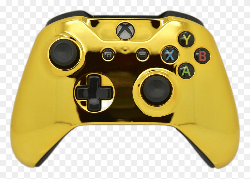 1184x825 Gold Chrome Xbox One S Controller Xbox One S Controller Gold, Electronics, Joystick, Helmet HD PNG Download