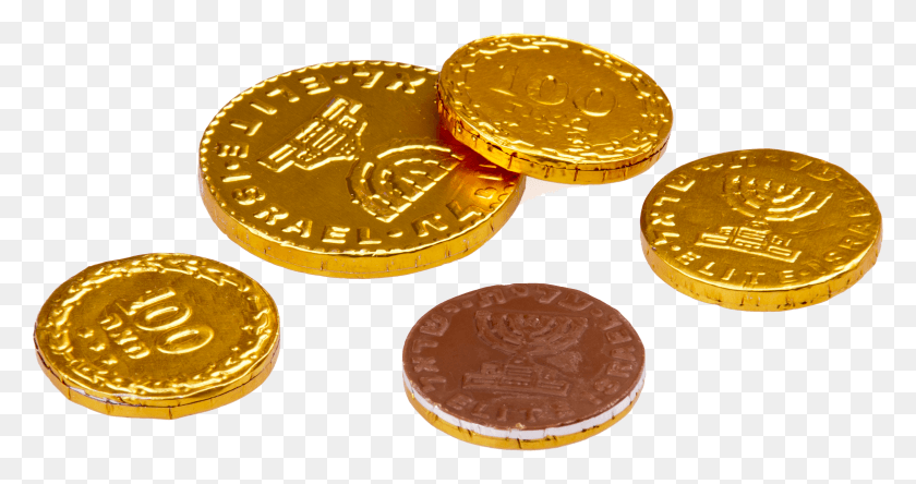 3153x1556 Золотые Монеты Шоколадная Монета Прозрачный Фон, Деньги, Никель Png Скачать