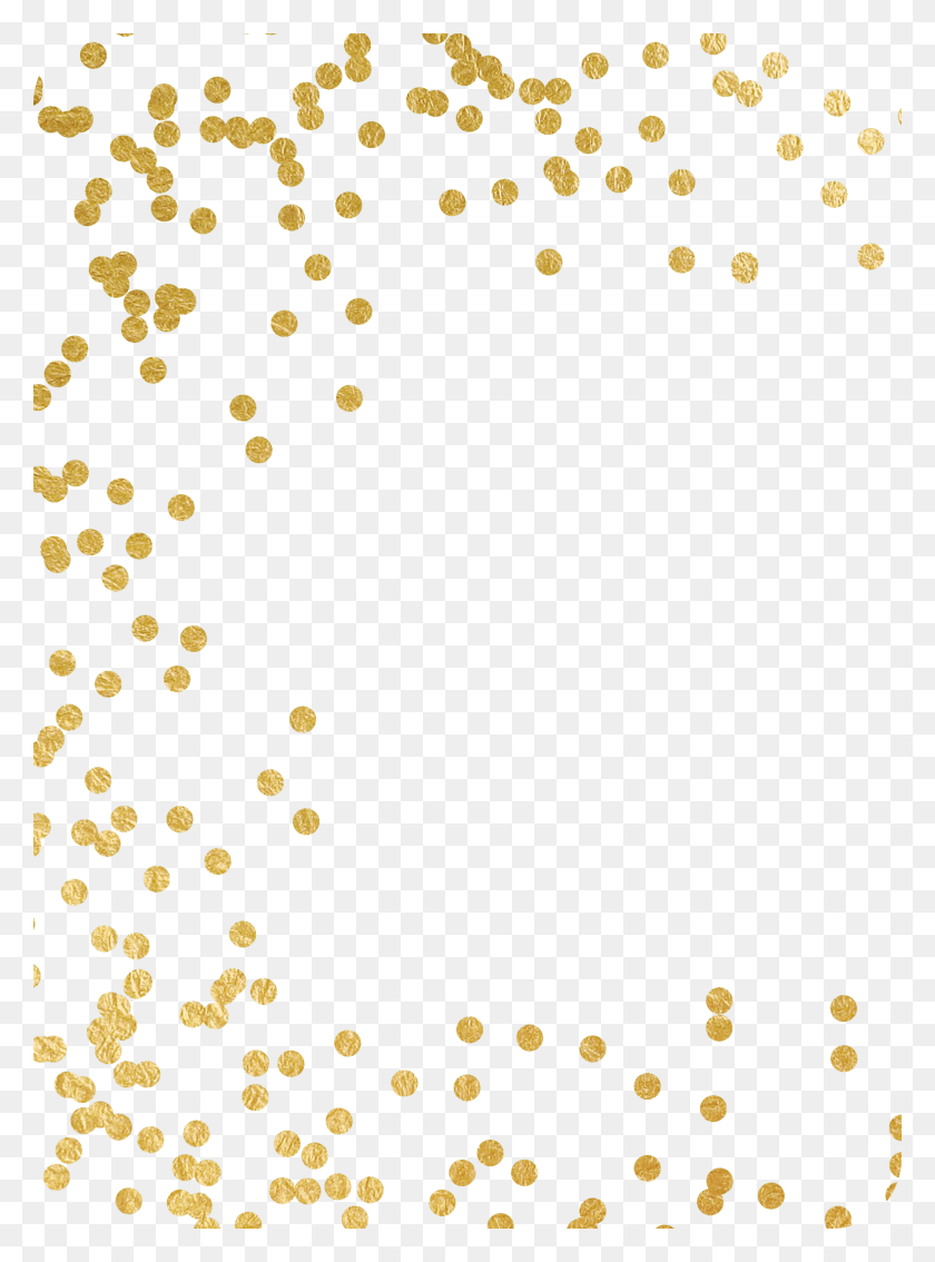 2777x3827 Confeti De Oro Personalizado Portapapeles Monograma Personalizado Confeti De Alta Resolución Oro, Papel, Alfombra, Flyer Hd Png