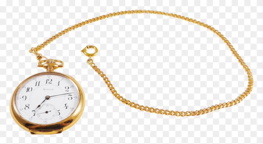 1945x1003 Gold Cuban Link Pocket Watch Chain, Clock Tower, Tower, Architecture HD PNG Download