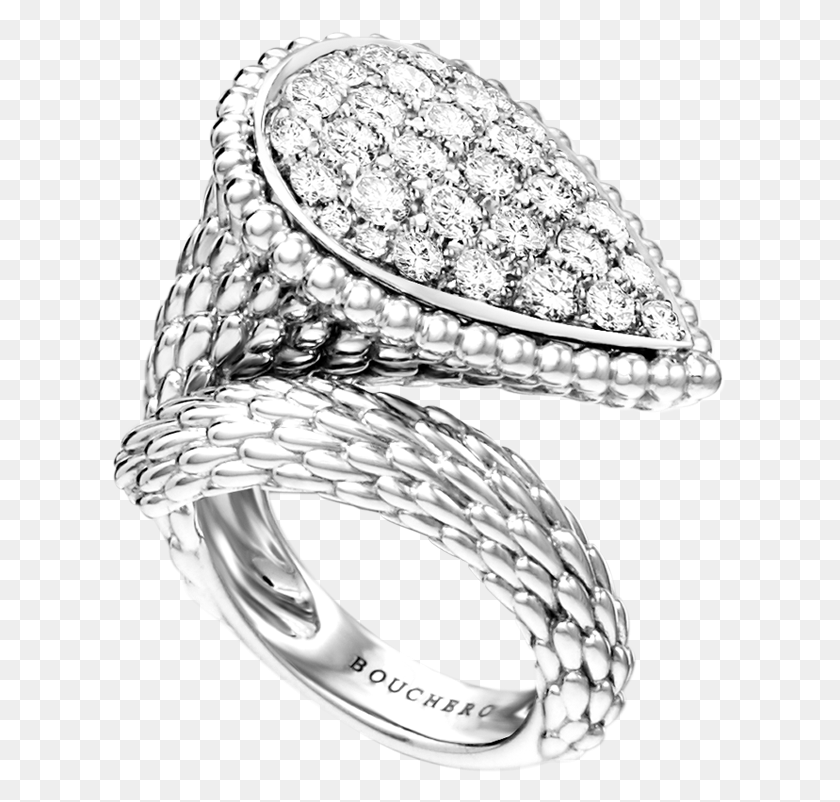 615x742 Gold Drawing Ring Boucheron Serpent Ring White Gold, Jewelry, Accessories, Accessory HD PNG Download
