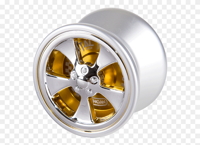 567x548 Gold Duncan Metal Racer Yo Yo Metal Yoyo, Wheel, Machine, Tire HD PNG Download