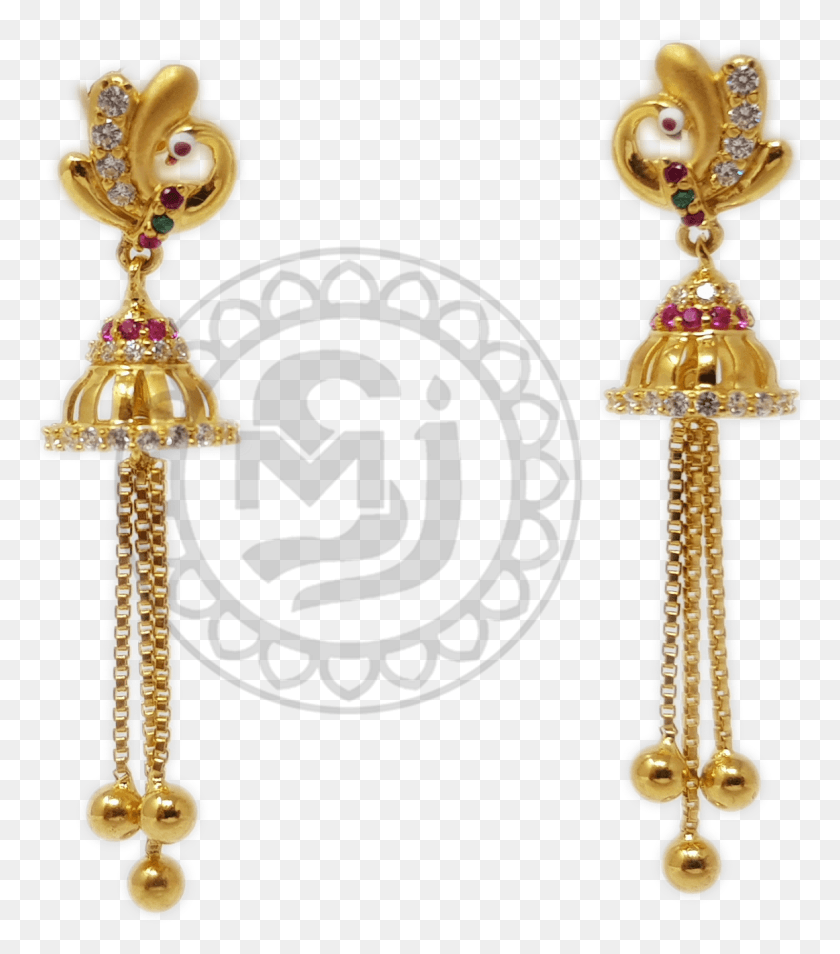 1162x1333 Gold Earrings D11 Gold Jewel One Earrings, Cross, Symbol, Accessories HD PNG Download