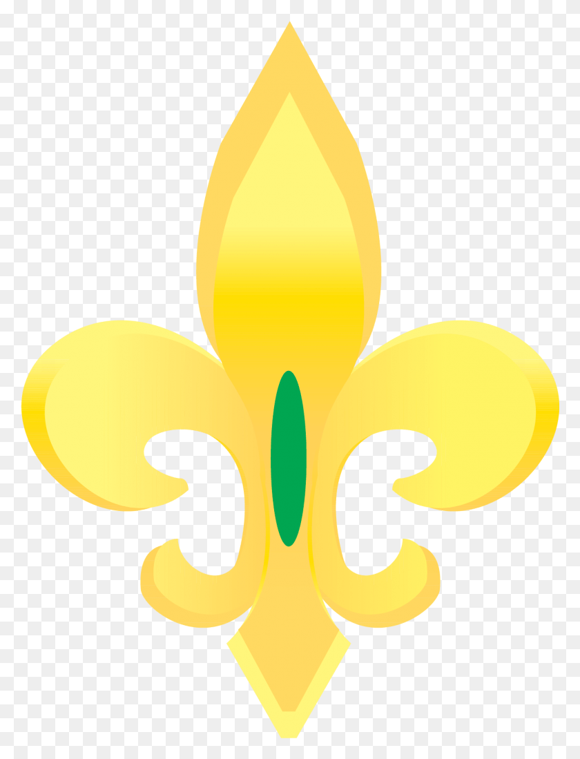 1241x1654 Gold Fleur De Lis Vector Clip Art Illustration, Fire, Flame, Symbol HD PNG Download