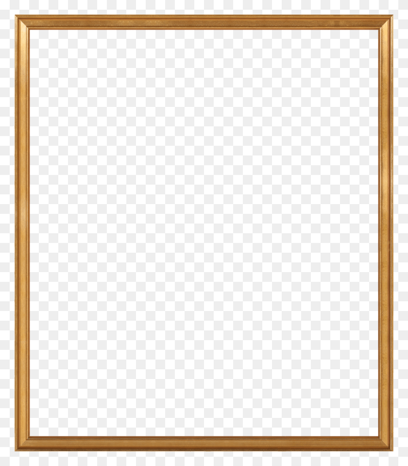 1410x1626 Gold Frame Picture Frame, Mirror, Rug HD PNG Download