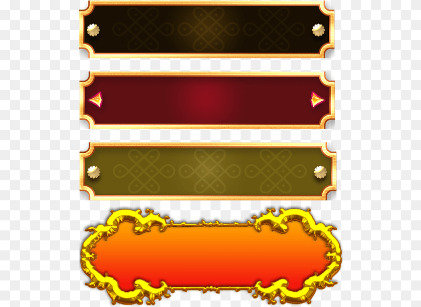 529x613 Gold Frames Psd File Gold Frames, Text Transparent PNG