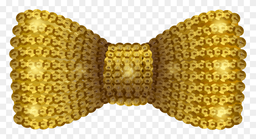 7924x4029 Gold Free Huge Freebie For Gold Bow Tie Transparent HD PNG Download
