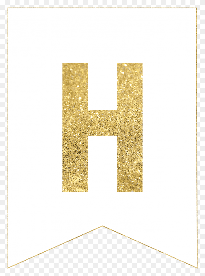 1557x2140 Gold Free Printable Banner Letters Gold Glitter Background, Text, Number, Symbol HD PNG Download