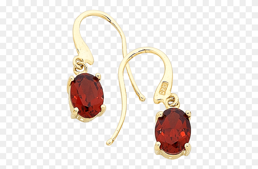 409x492 Gold Garnet Earrings Ear Rings Transparent, Accessories, Accessory, Jewelry HD PNG Download