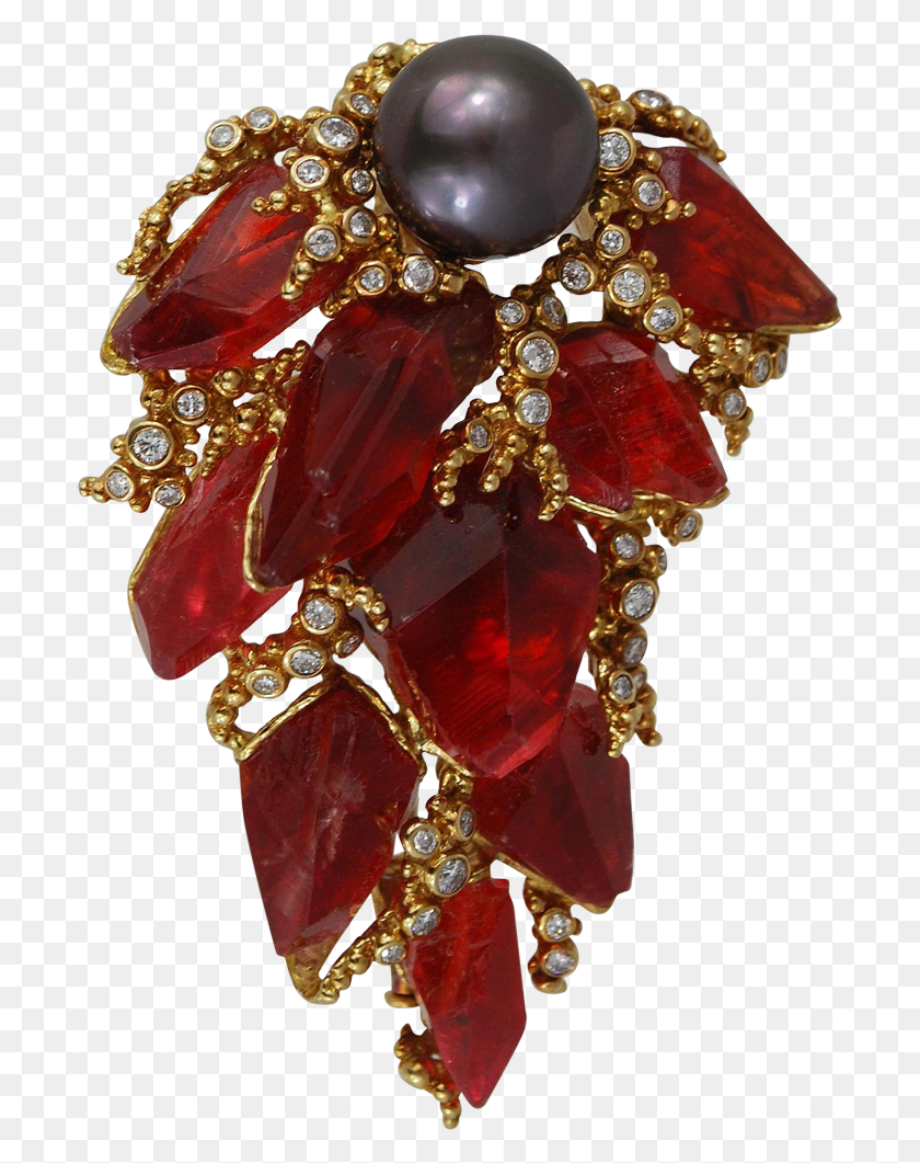 701x1001 Gold Gilbert Albert Meteorite Diamond Tahitian Earrings, Accessories, Accessory, Jewelry HD PNG Download