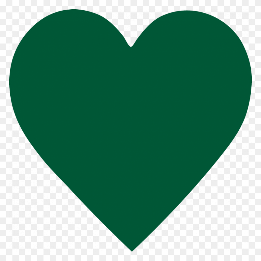 800x800 Золотое Блестящее Сердце Темно-Зеленое Сердце Emoji, Воздушный Шар, Мяч, Подушка Hd Png Скачать