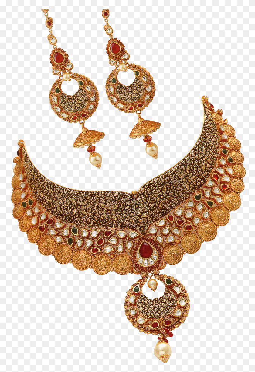 2046x3050 Gold Jewellery Necklace HD PNG Download