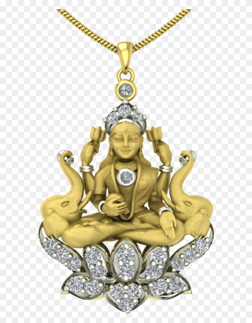 590x1018 Gold Lakshmi Devi Medallones, Muebles, Persona, Humano Hd Png