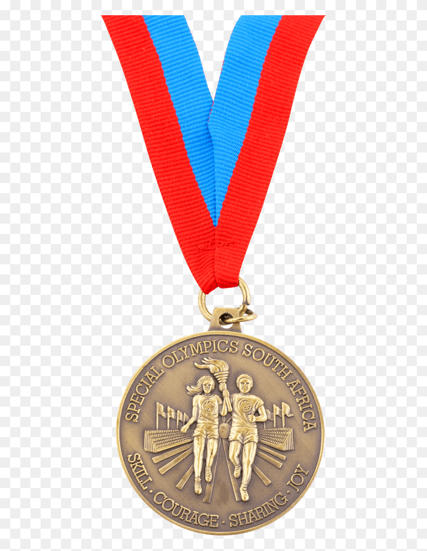 443x1024 Gold Medal, Gold, Trophy, Necklace HD PNG Download