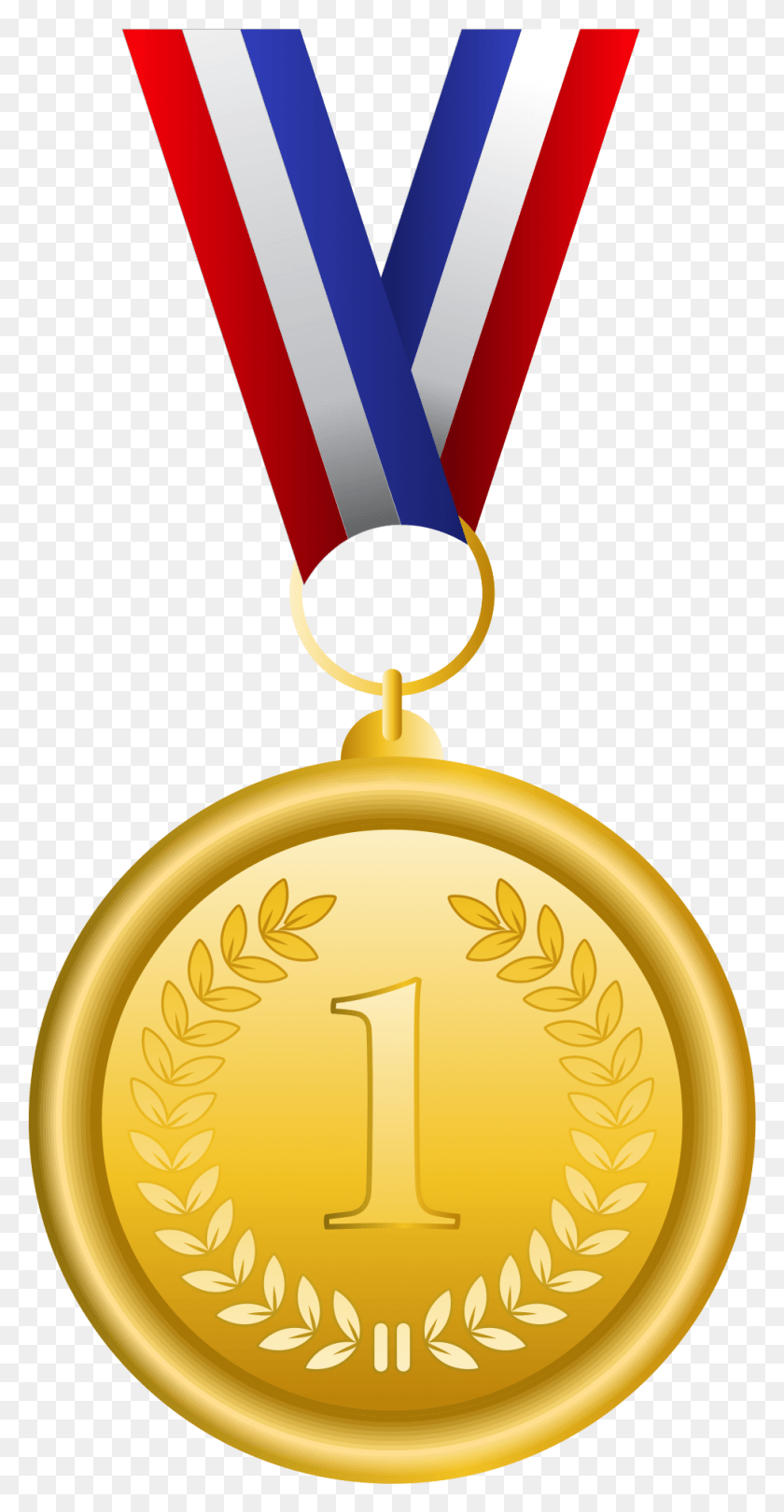971x1941 Gold Medal Olympic Medal Bronze Medal Clip Art First Place Medal Gif, Gold, Trophy, Locket HD PNG Download